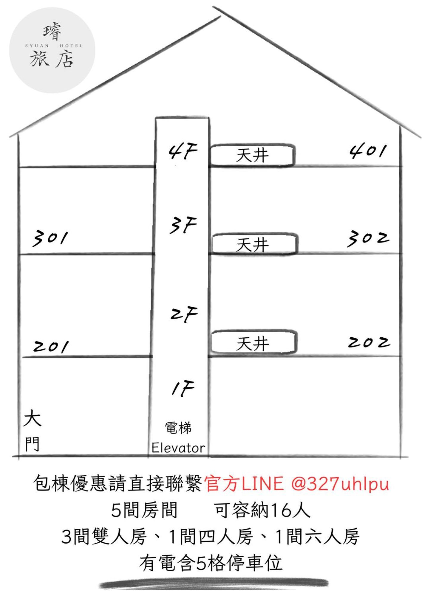 璿 旅 Syuan Hotel Tainan Exterior photo